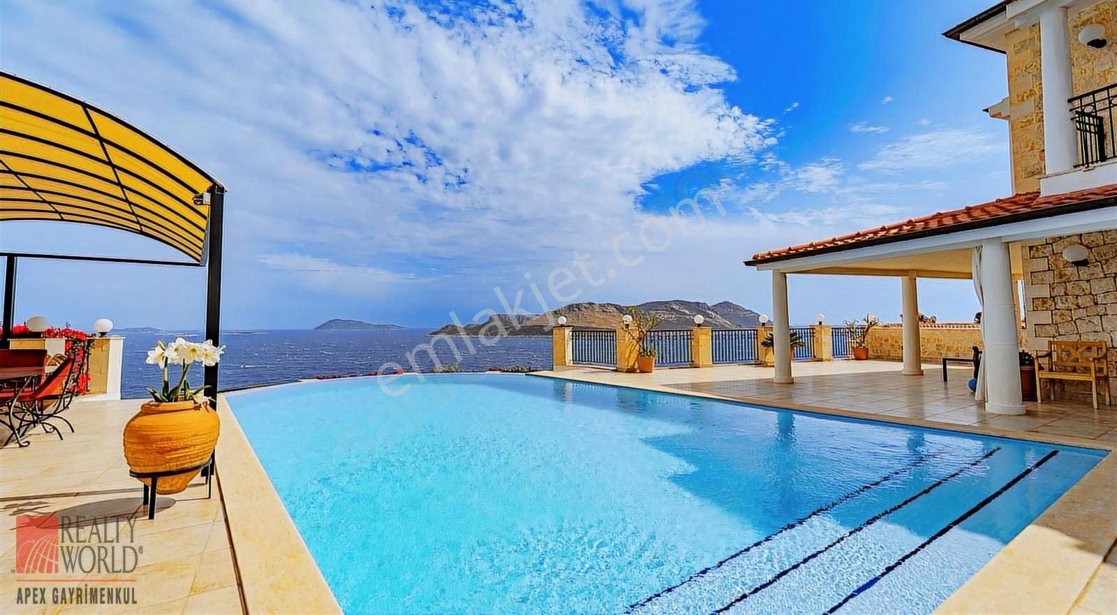 Kaş'ın En Ayrıcalıklı Ve Üst Segment Villası (panorama) - Görsel 19