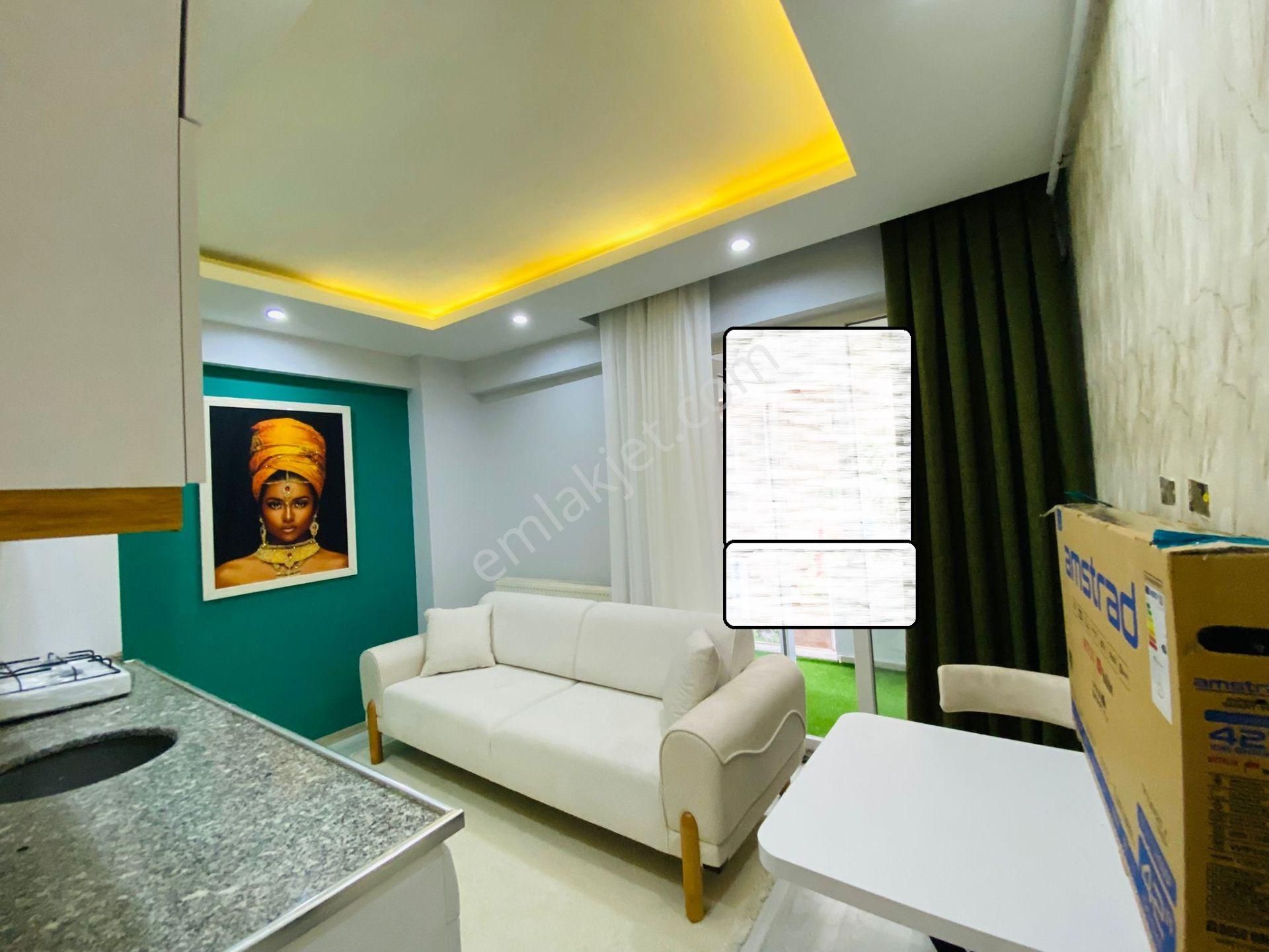Ender Uysal Gayrimenkulden Çınar Da Kiralık 1+1 Lüx Eşyalı Balkonlu Apart