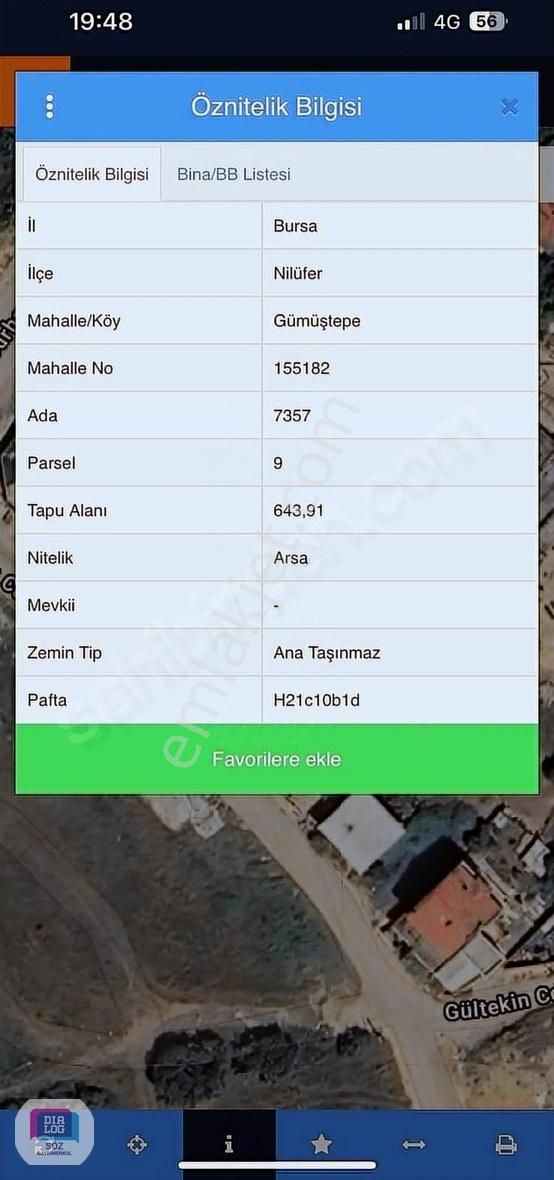 Dialog Söz'den Gümüştepe'de Muhteşem Manzaralı Villa Arsası - Görsel 10