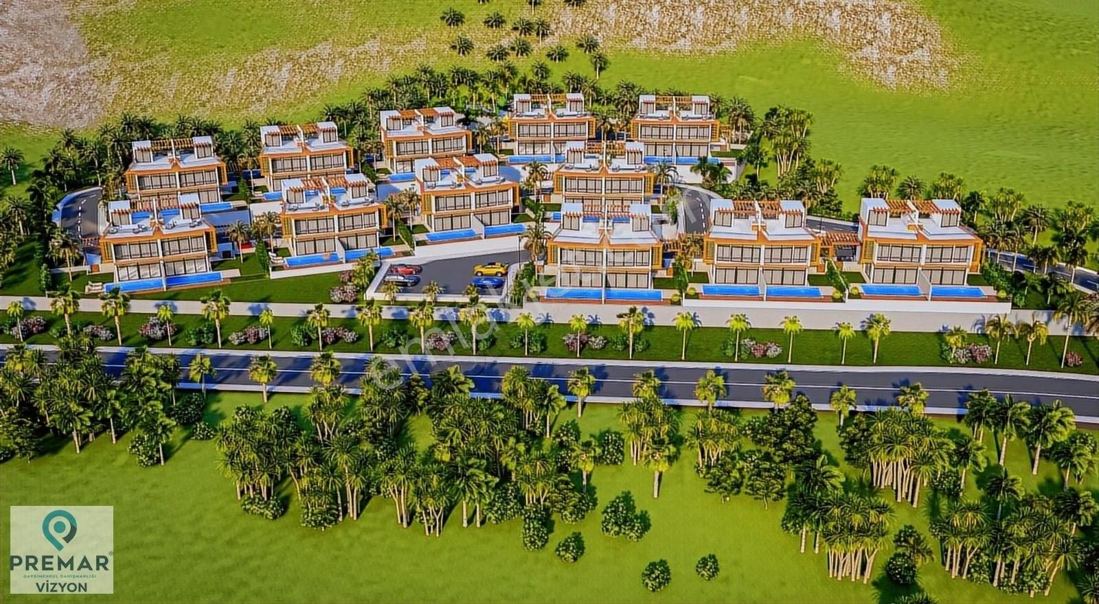 Kıbrıs Marina Ve Deniz Manzaralı Özel Villa Yaşam Projesi %50 Peşin 48 Ay Vade - Görsel 2