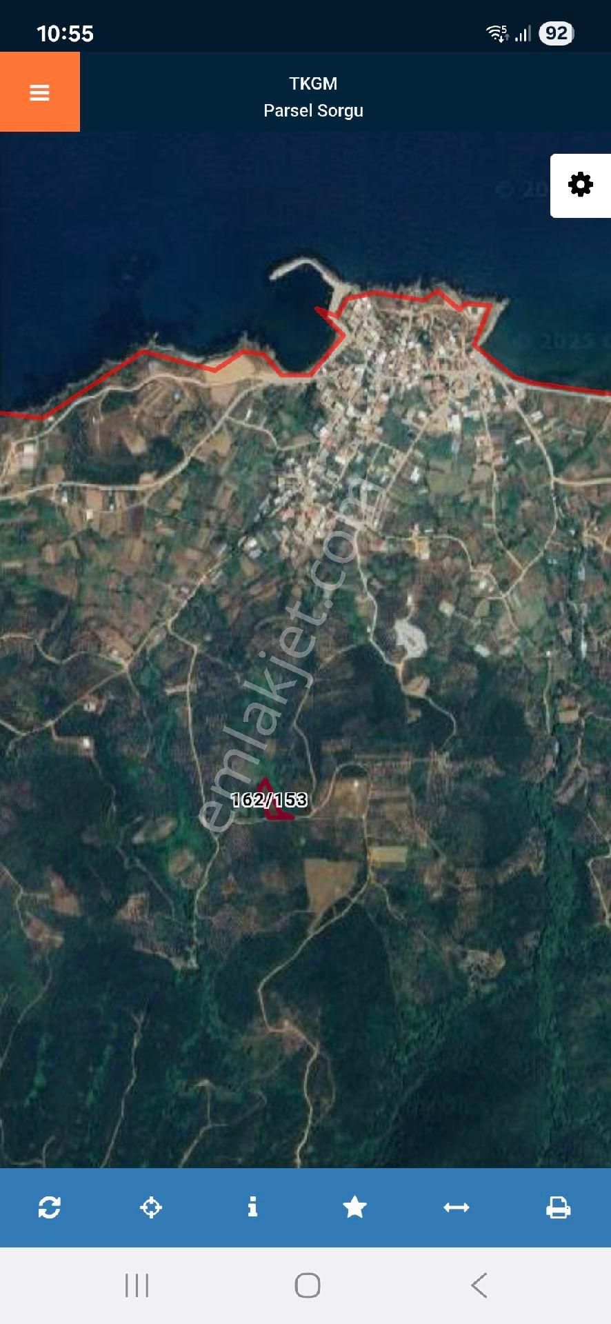 Sahil Yenice De Satılık Köy Yakını 2178m2 Arazi