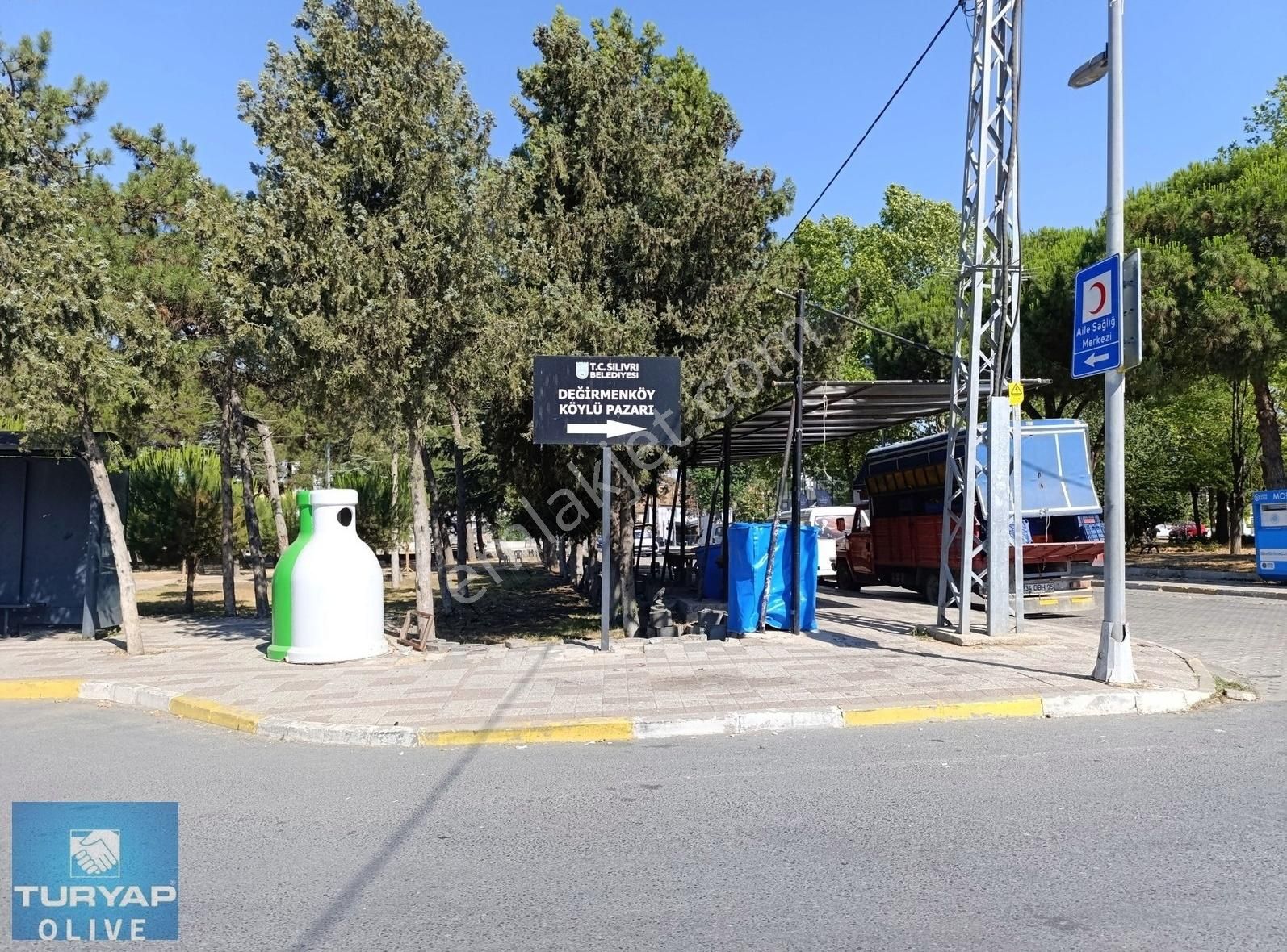 Silivri Değirmenköy'de 515 M2 350 Metre İmara Yakın Yola Cephe