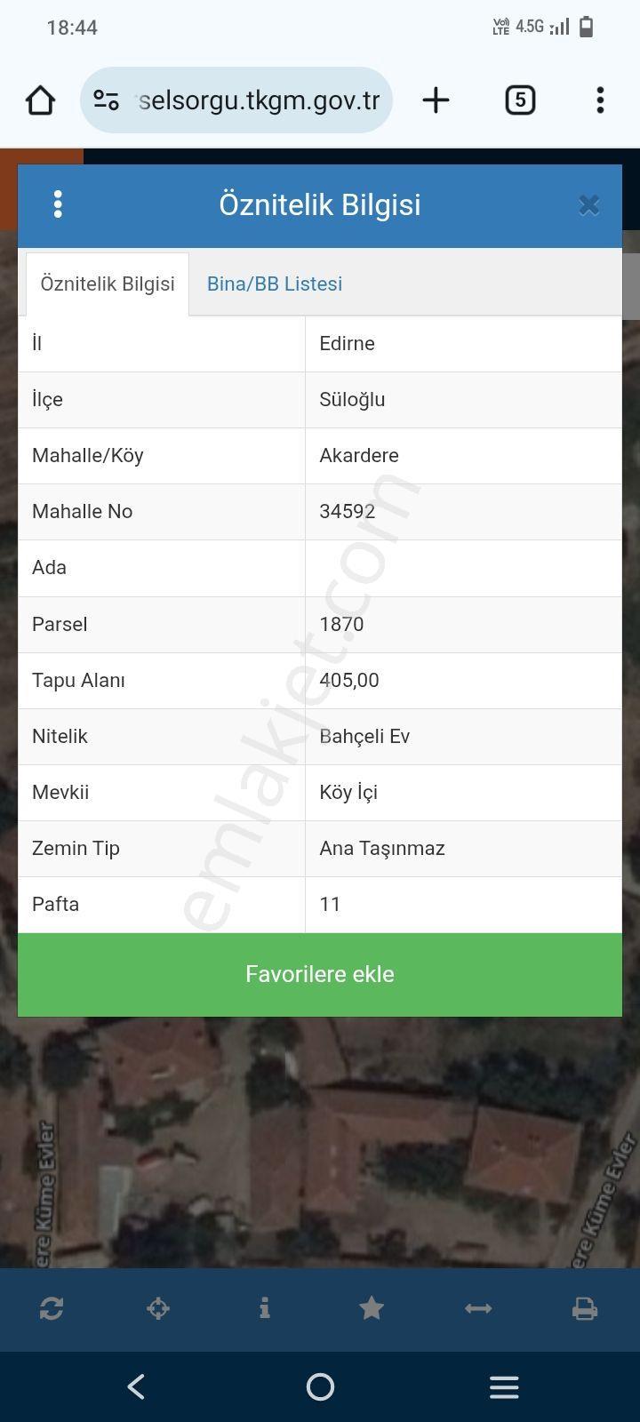 Edirne Süloğlu Akardere'de Köy Evi Ve Müştemilatı - Görsel 7
