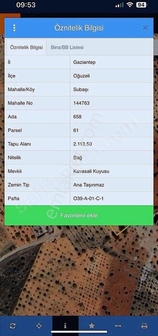 Aksoy Emlaktan Oğuzeli Subaşında Elektriği Suyu Mevcut Bağ Evi - Görsel 27