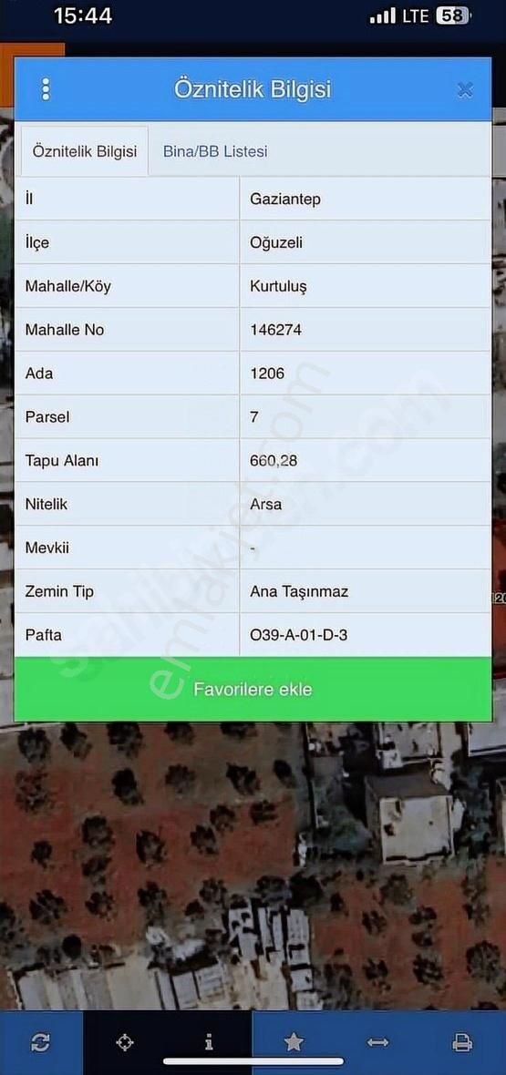 Oğuzeli Merkezde Muhteşem Konumda Fırsat A3 Arsalar