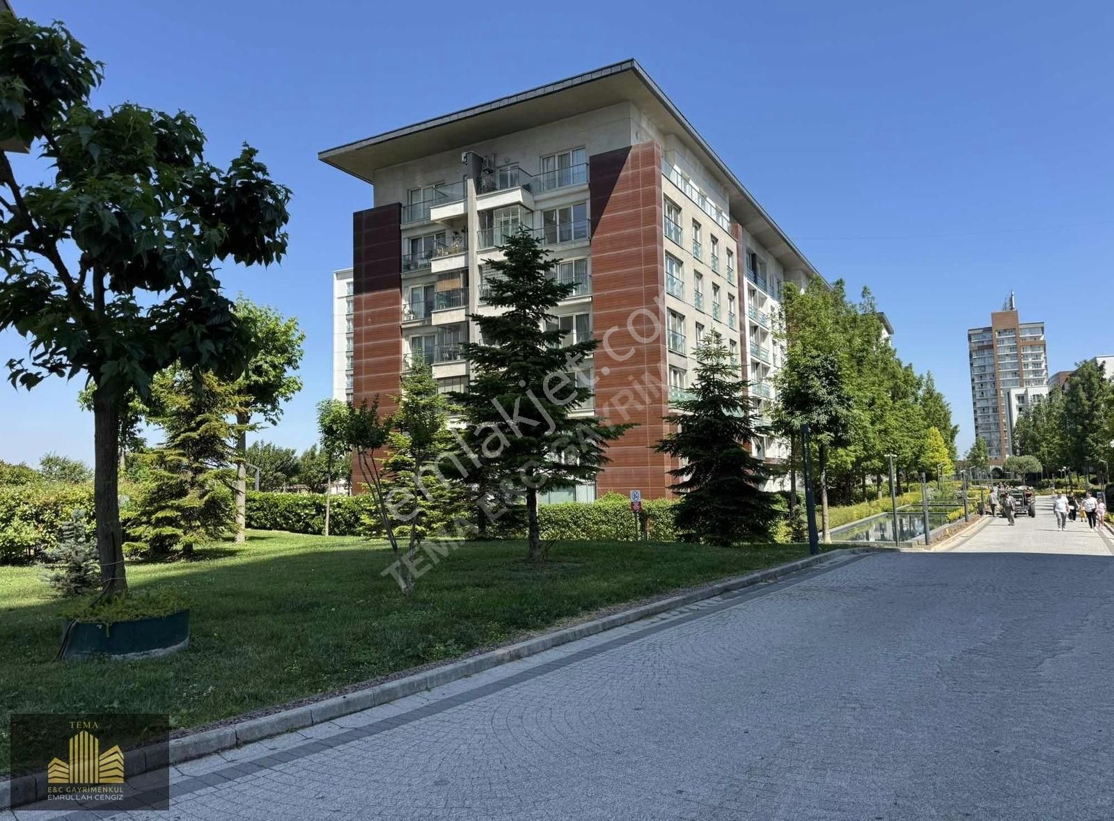 E&c Tema İstanbul 1 De Kiralık 2+1 132 M2 Booşş Bahçekatı Daire