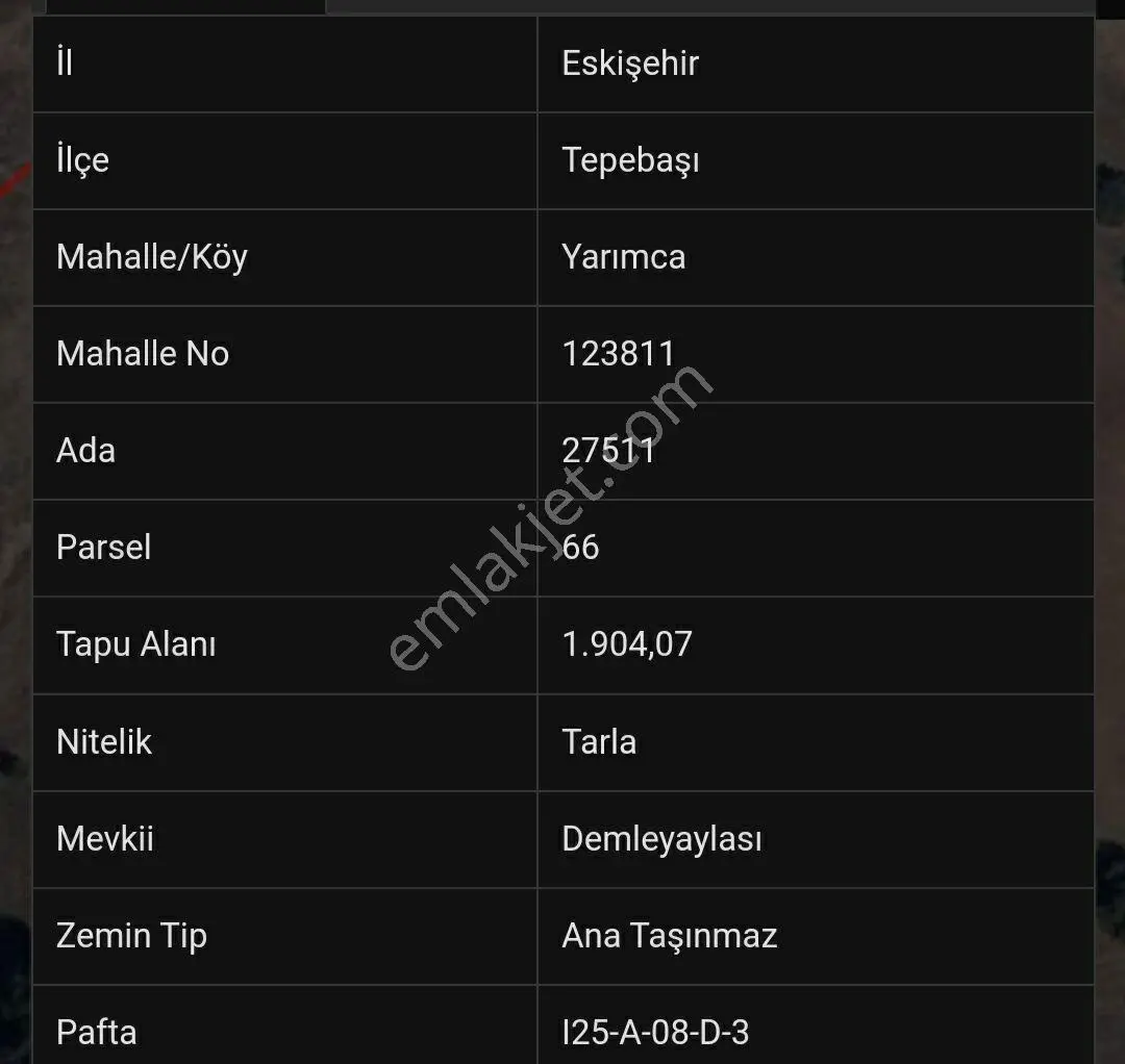 Yarımca Mahallesi'nde Satılık Fırsat Tarla - Görsel 5