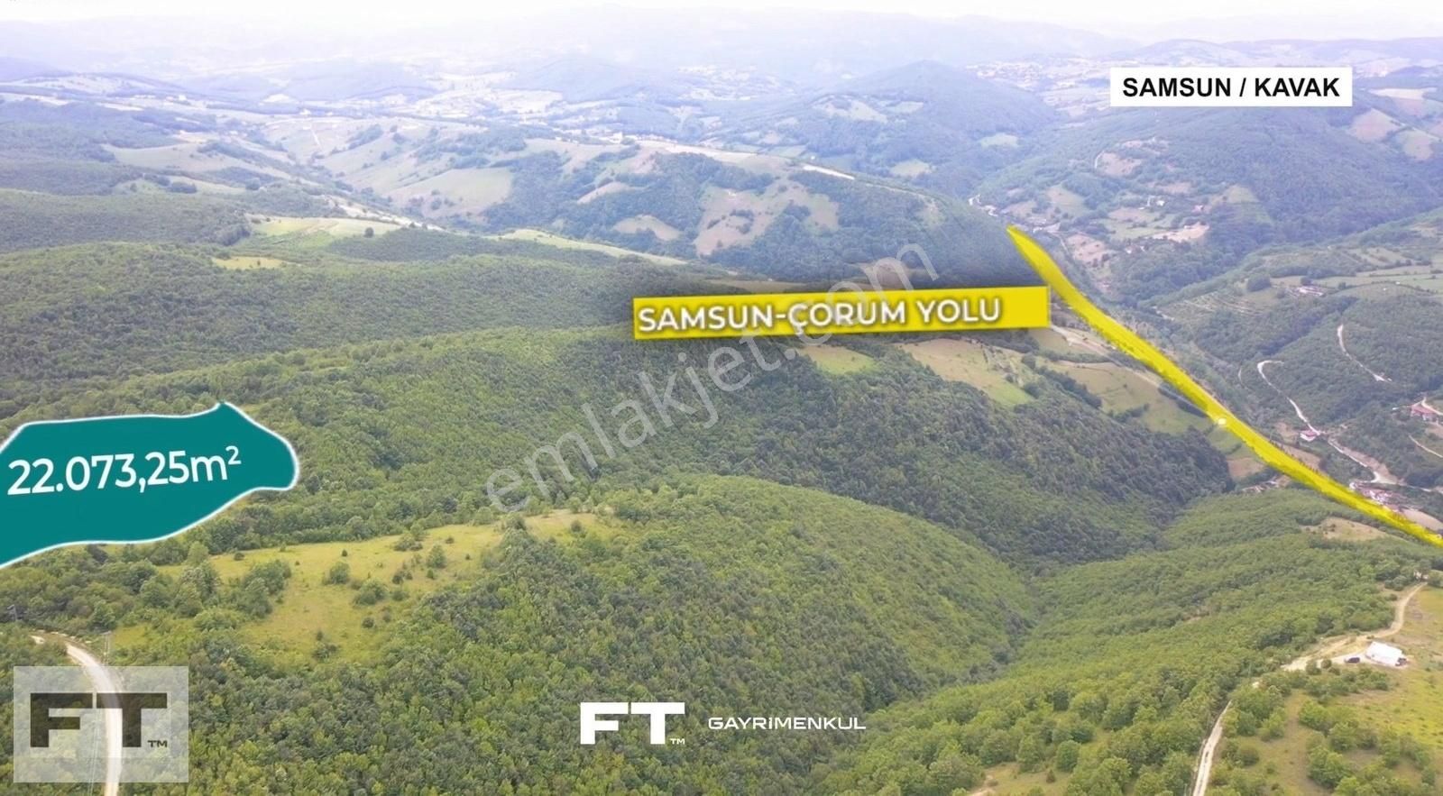Ft Gayrimenkul Dan Kavak Kazancı Da Satılık Geniş Verimli Tarla