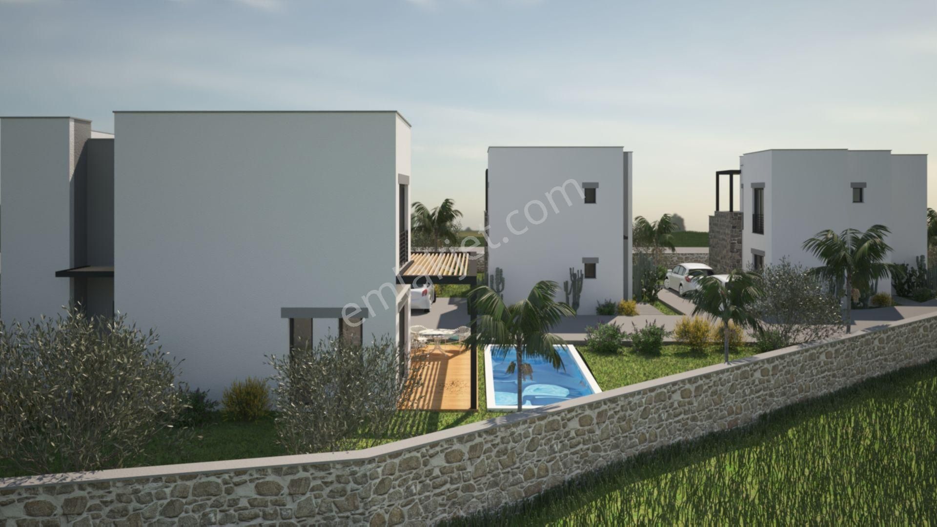 Bodrum Gümüşlük'te %50 Peşin Satılık 3+1 Tam Müstakil Villa - Görsel 13