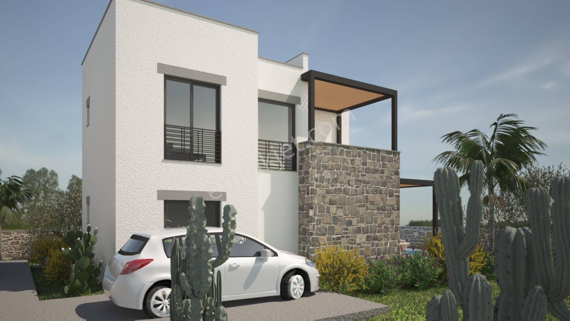 Bodrum Gümüşlük'te %50 Peşin Satılık 3+1 Tam Müstakil Villa - Görsel 11