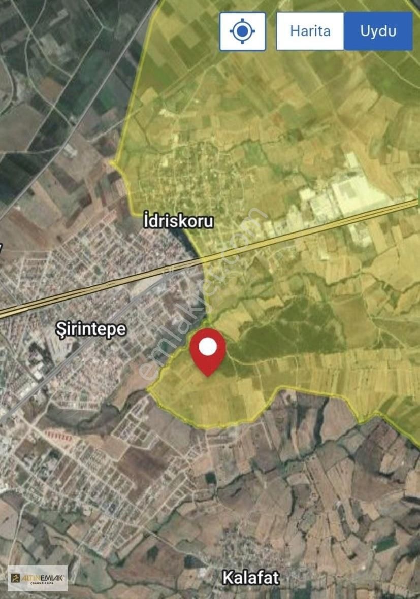 İdriskoru'da Arsalara Sınır Yatırımlık Arazi