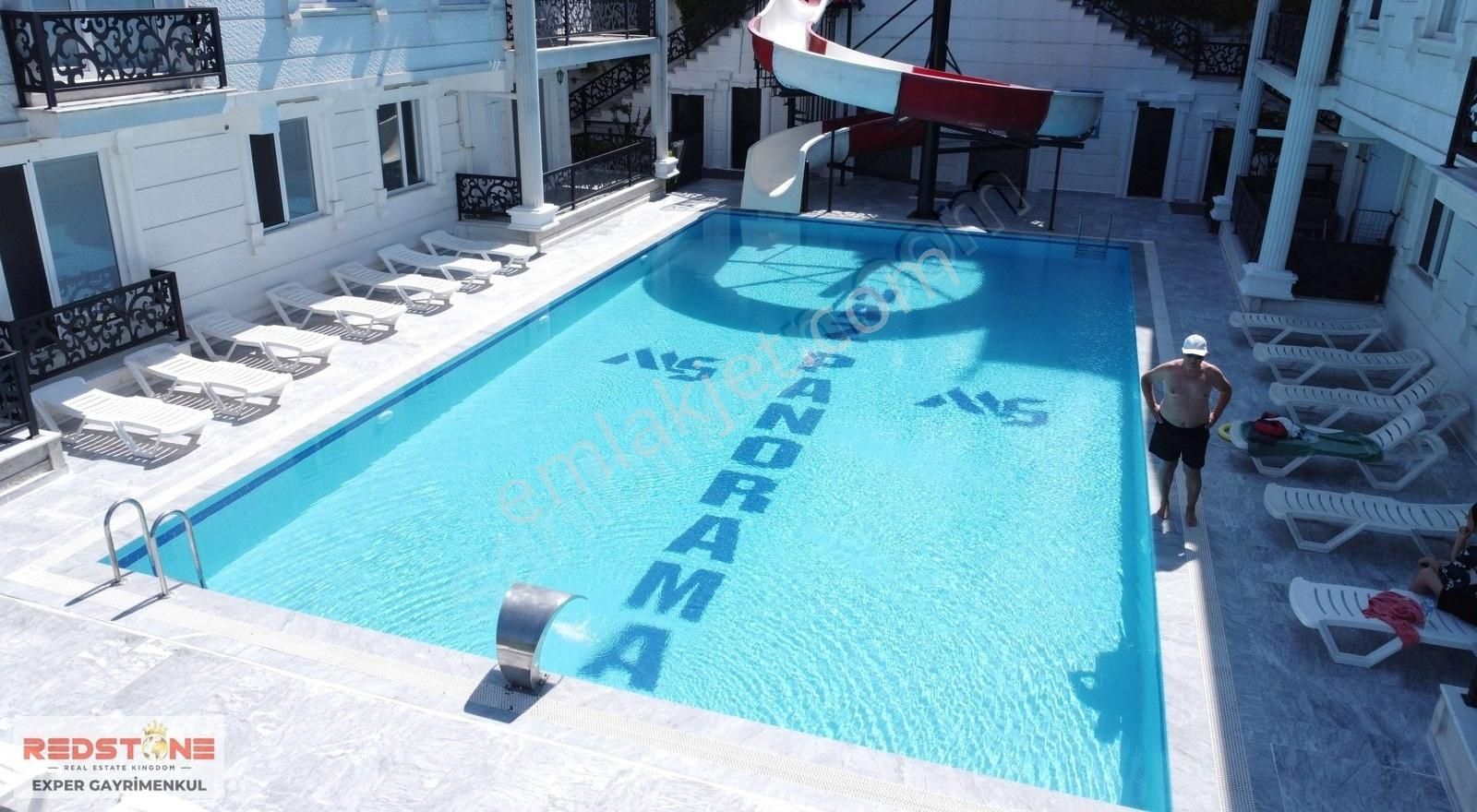 Doğayla İçiçe Terastan Deniz Manzaralı,aquapark,eşyalı 2+1