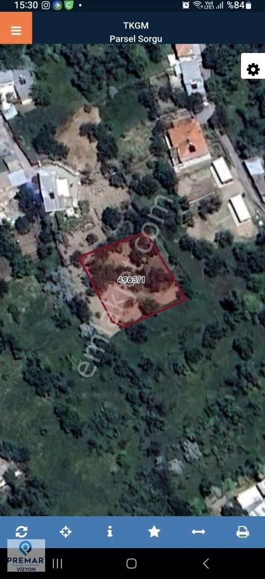 Hacılar Merkezde Aşağı Mahallede Satlık Arsa