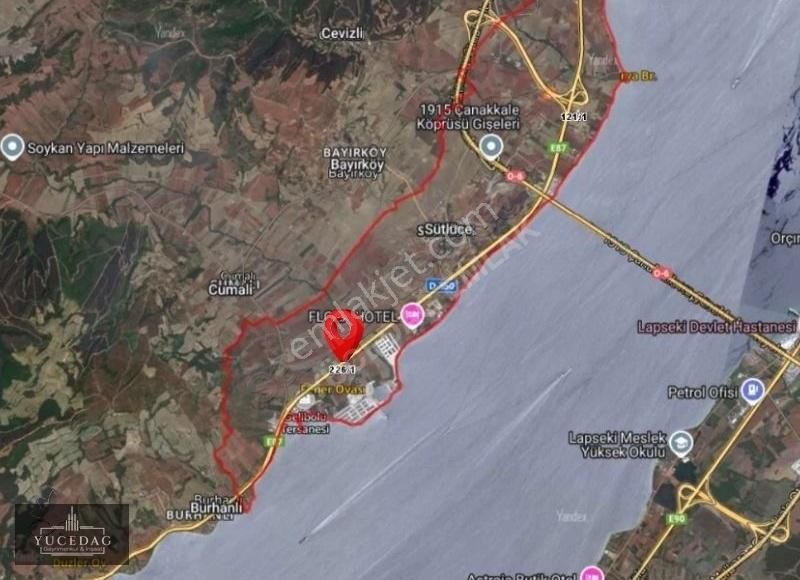 Çanakkale Gelibolu Sütlüce İmarlı Satılık Fırsat Kupon Arsa... - Görsel 7