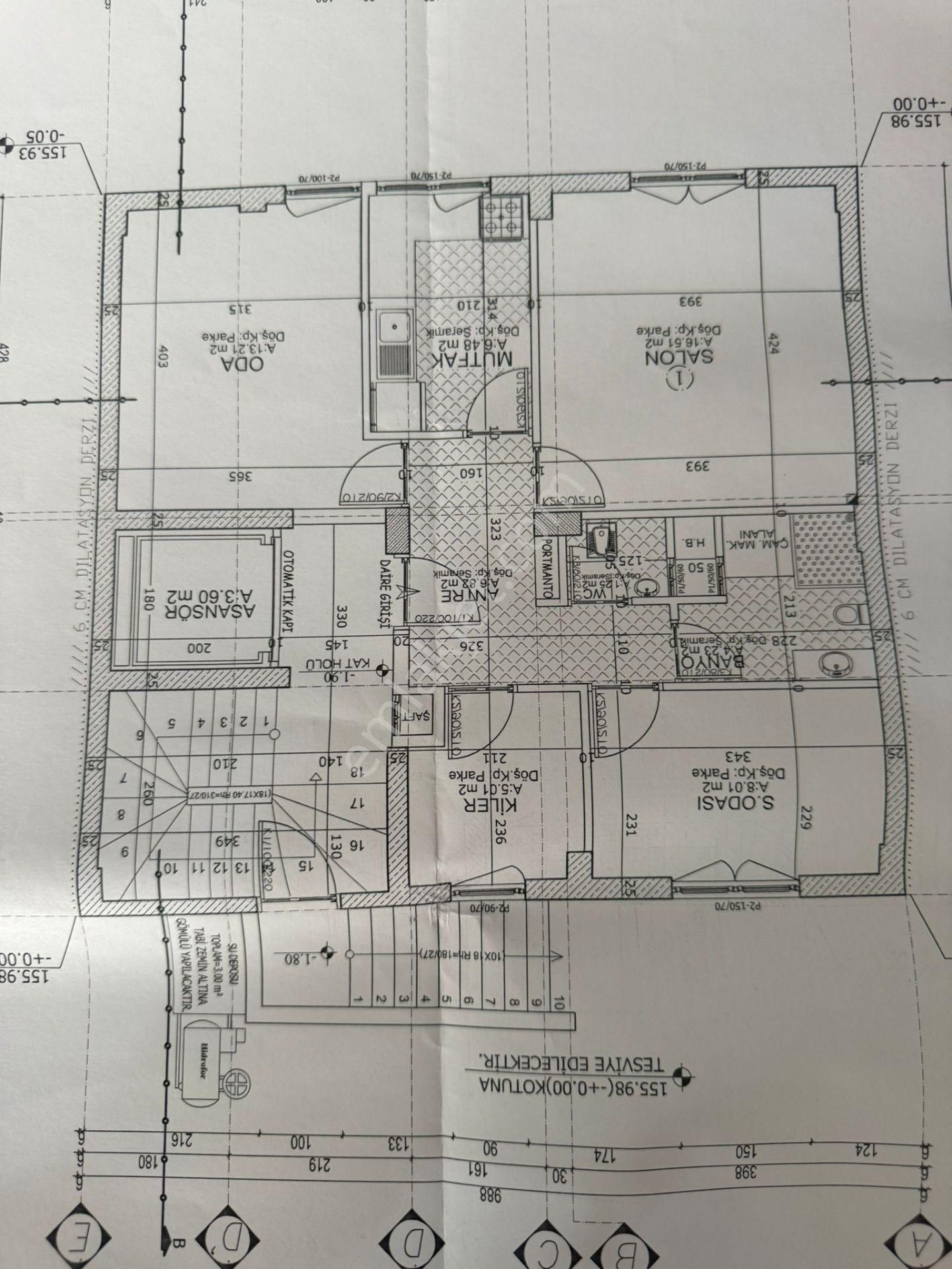 Araç Takasına Uygun Göçmen Mahallesinde 150 M2 Bahçe Katı 3+1