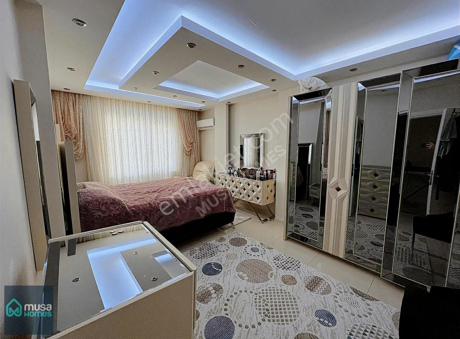 Alanya Tomur Mah. 2+1 115m2 Eşyalı Aktiviteli Denize Yakın Uygun - Görsel 16