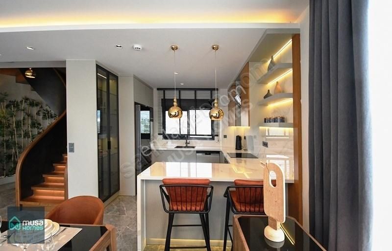 Alanya Kargıcak'ta Full Deniz Manzaralı 3+1 Müstakil Villa - Görsel 14