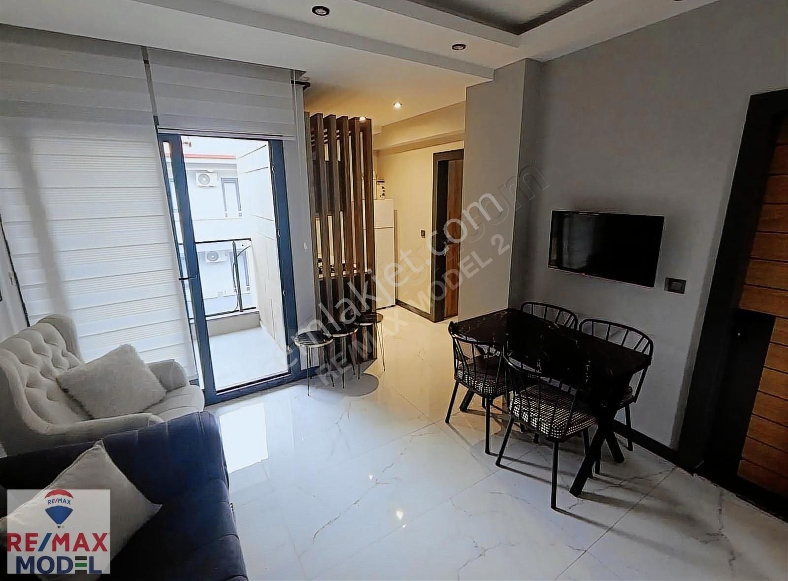 Remax Model'den Kınıklı Mah.de Kiralık 1+1 Eşyalı Lüks Apart
