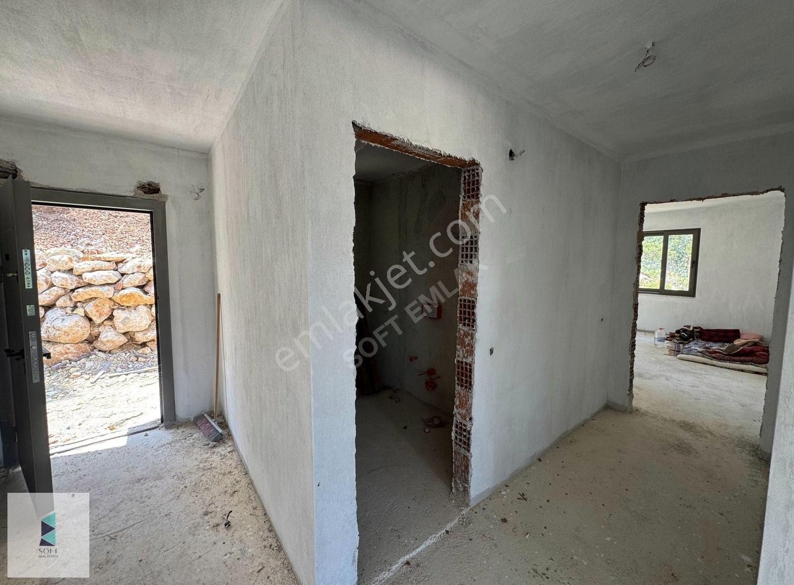 Kaş Ahatlı Mahallesinde İçinde Ev Olan Tek Tapu, Manzaralı Arsa - Görsel 15