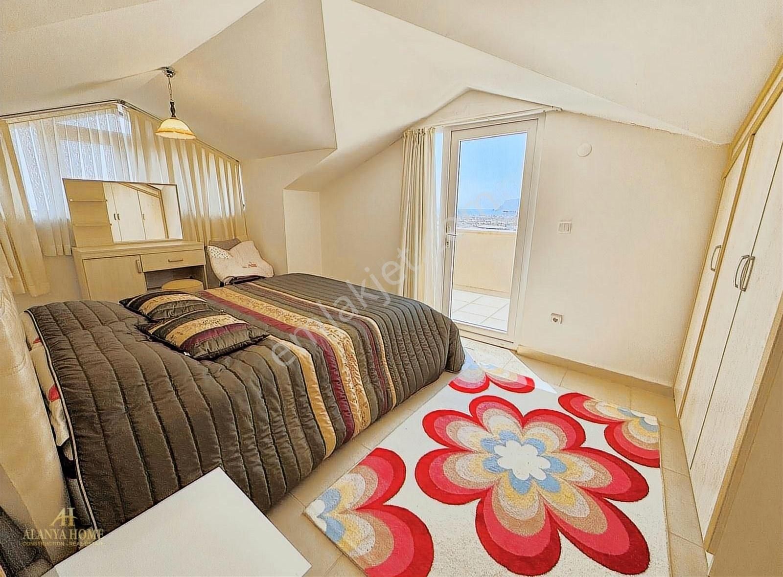 Alanya Oba 3+1 Dubleks Full Şehir Deniz Manzaralı Satılık Daire - Görsel 2