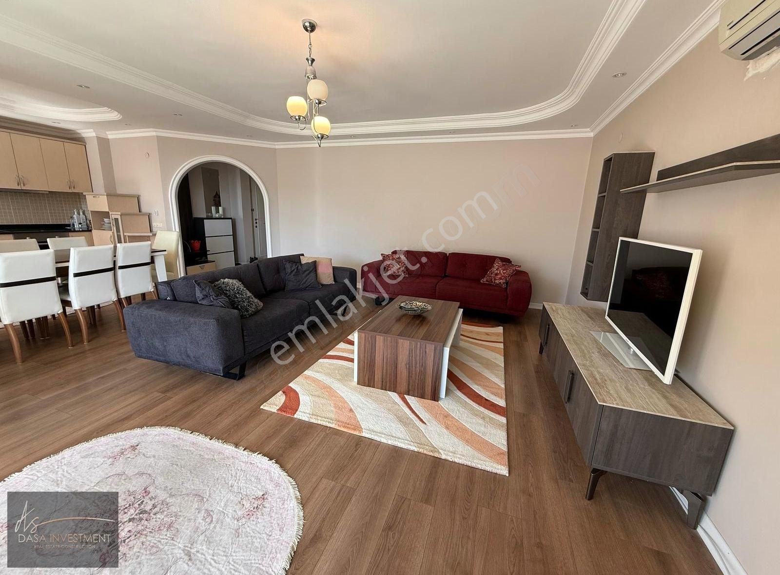 Alanya'da Kiralık Daire Full Aktiviteli 2+1 125 M2 Daire
