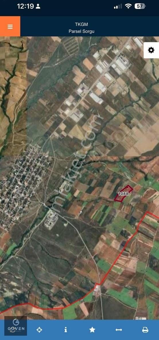 Çorlu Türkgücü Mah De 22 Dönüm Tarla Köye Yakın