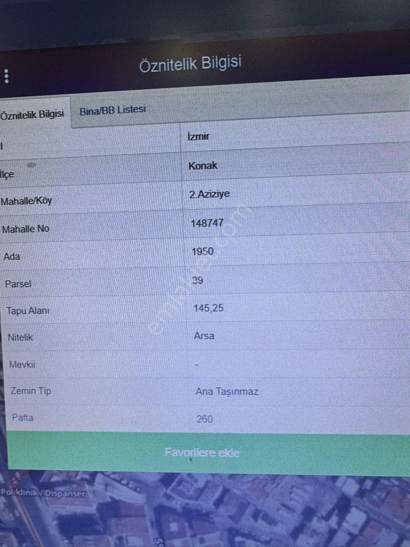 Konak Çimentepe De 145 M2 Arsa - Görsel 2