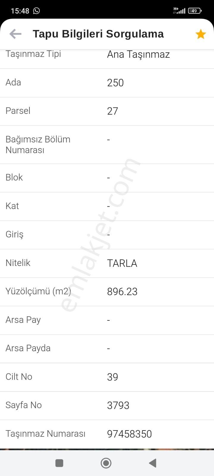 Akdeniz Emlakta Nif Mh. Satılık Tarla - Görsel 3