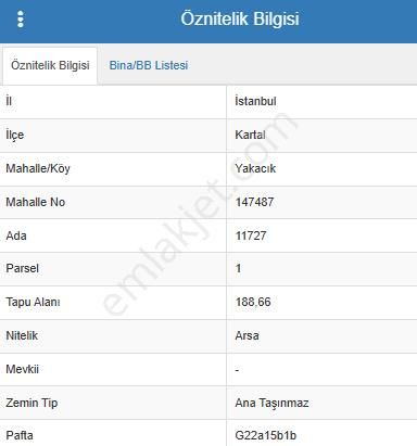 Yakacık' Ta 188m² Arsa-kartal-pendik-yakacık Vd 650m Mesafede - Görsel 14