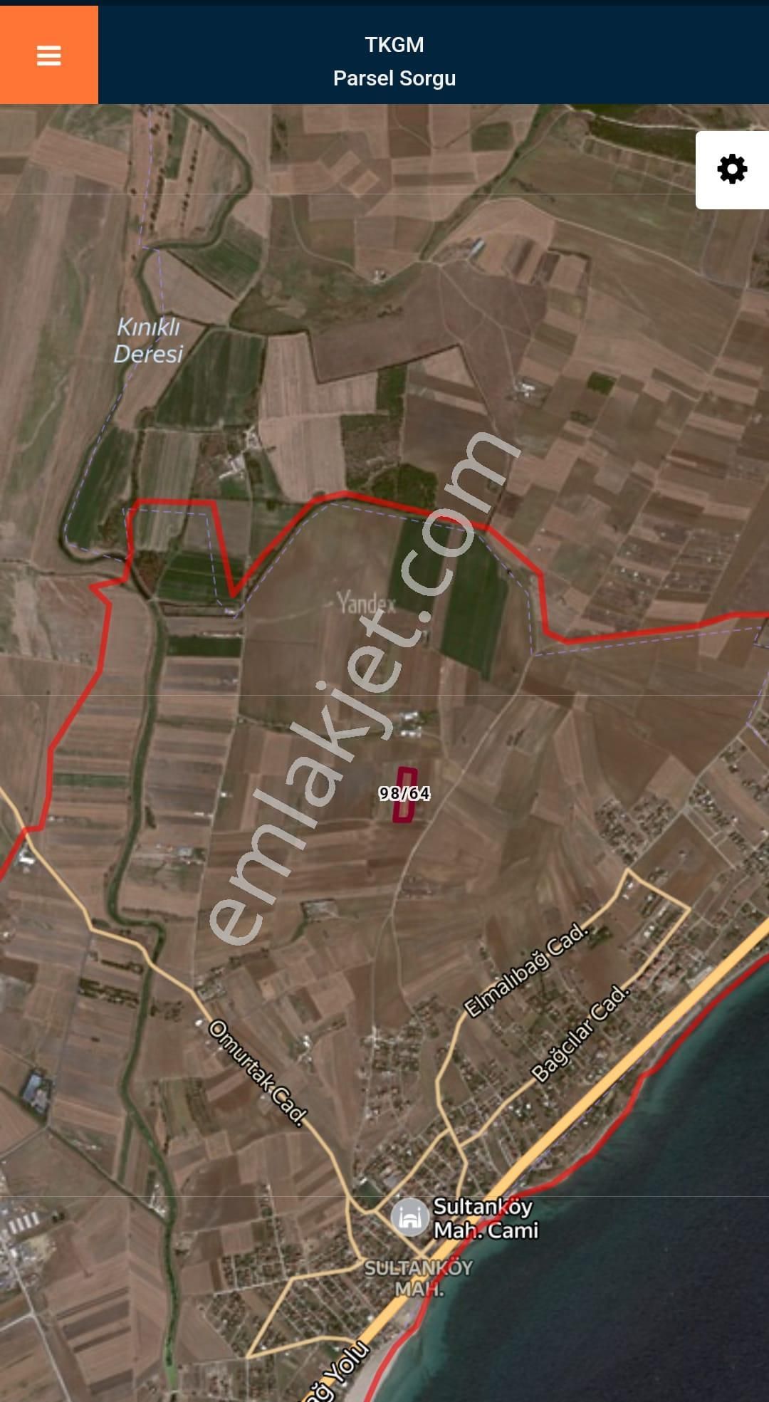 Tekirdağ Marmaraereğlisi Sultanköy 300 M² Tarla