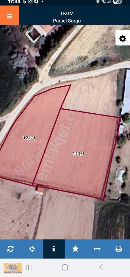 Bizmişen De Satılık 2 Parça Bahçe Villa Yeri