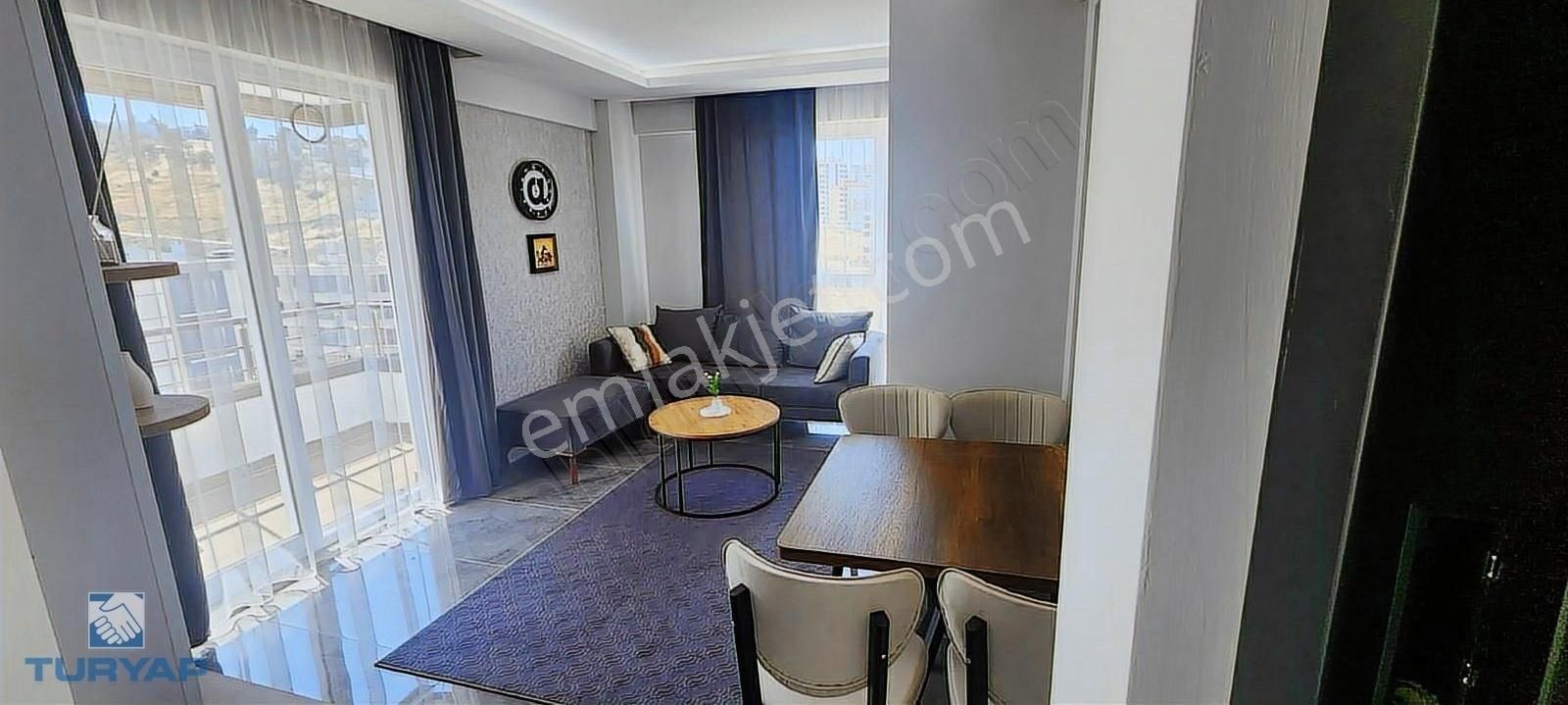 Turyap'tan Atakent 19 Mayıs Bulvarı Üstü Eşyalı Sıfır 1+1 Daire