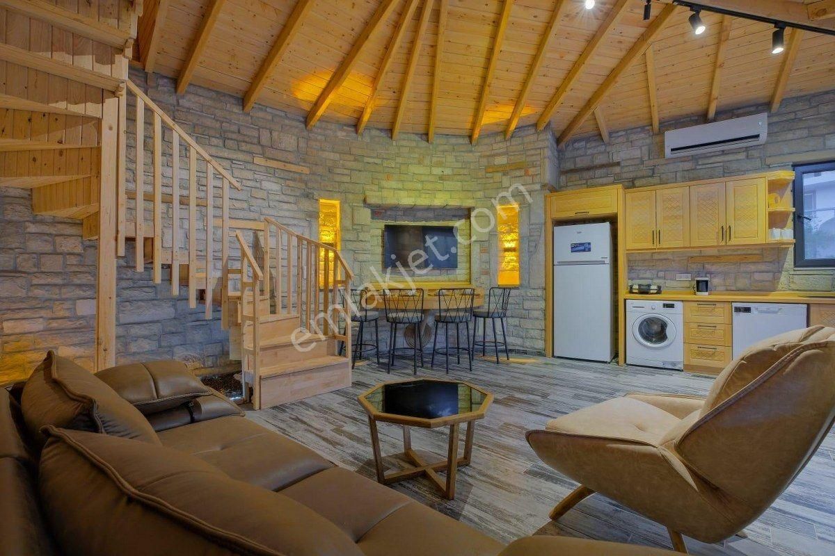 Fethiye Yakacık'da Jakuzili Kiralık 2+1 Havuzlu Villa - Görsel 23