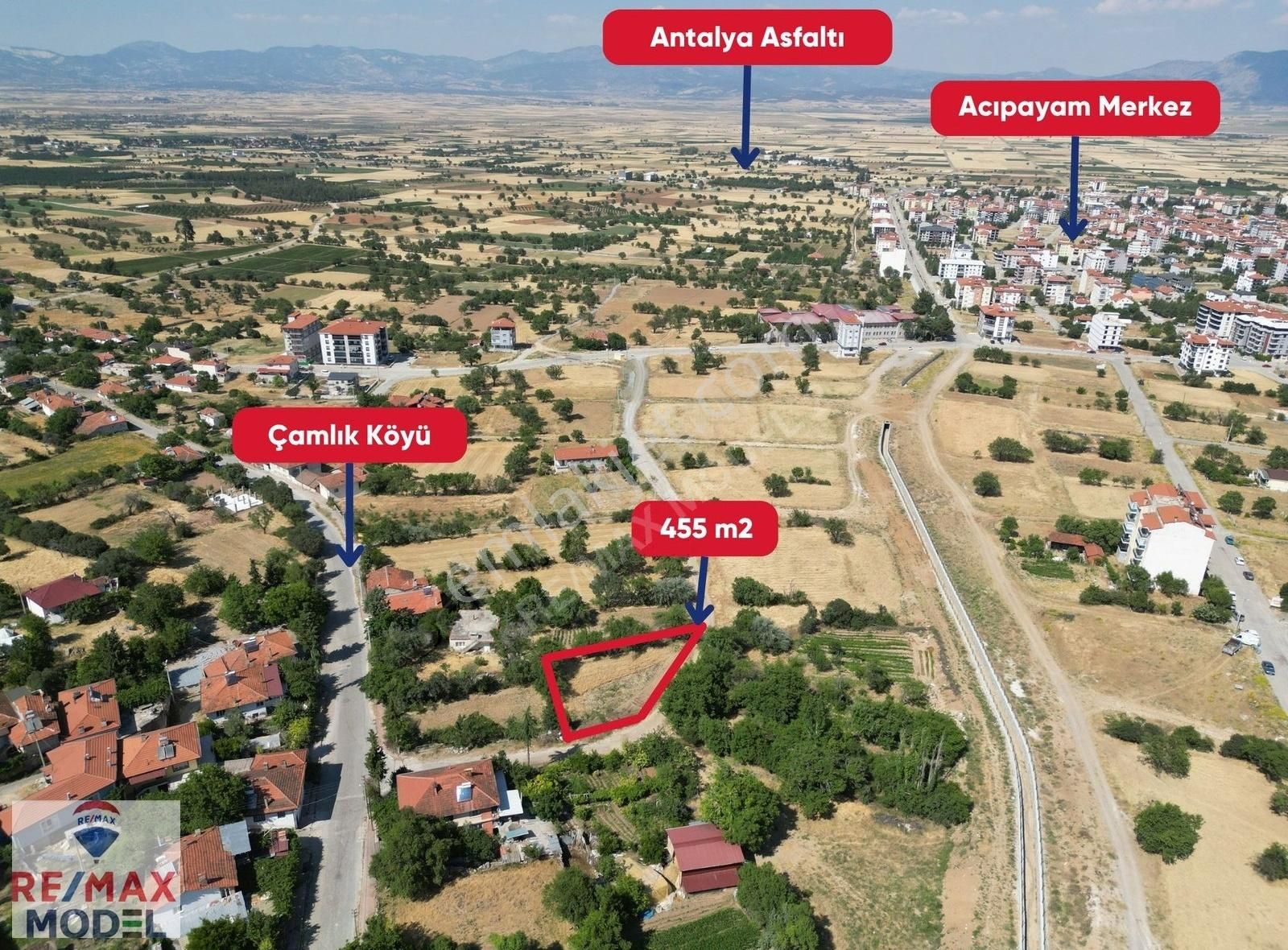 Remax Model'den Acıyapam'da Konut İmarlı Arsa
