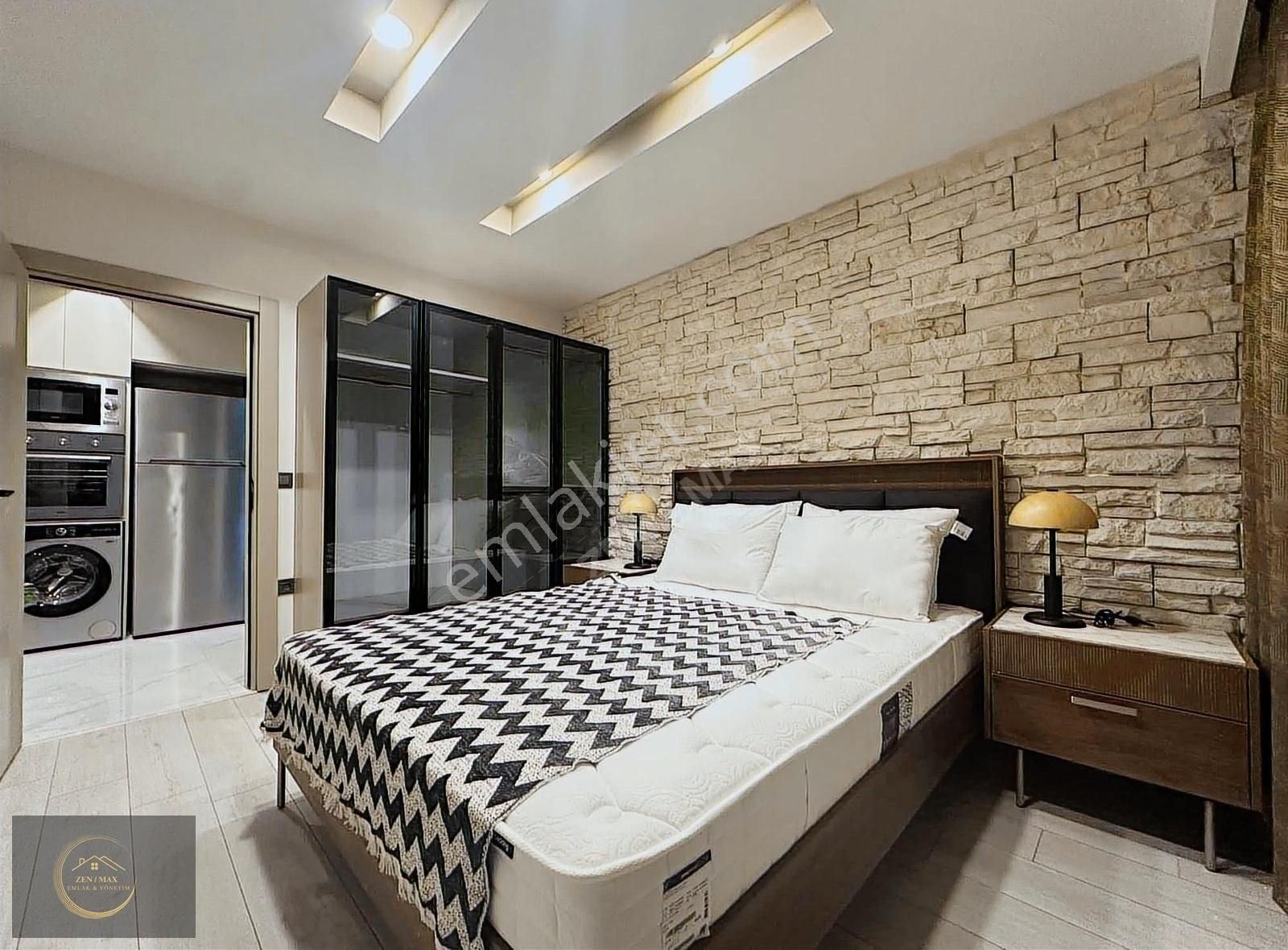 Sarılarda 1+1 Akıllı Rezidans Dairesi/havuz/hamam/sauna/fitness - Görsel 13