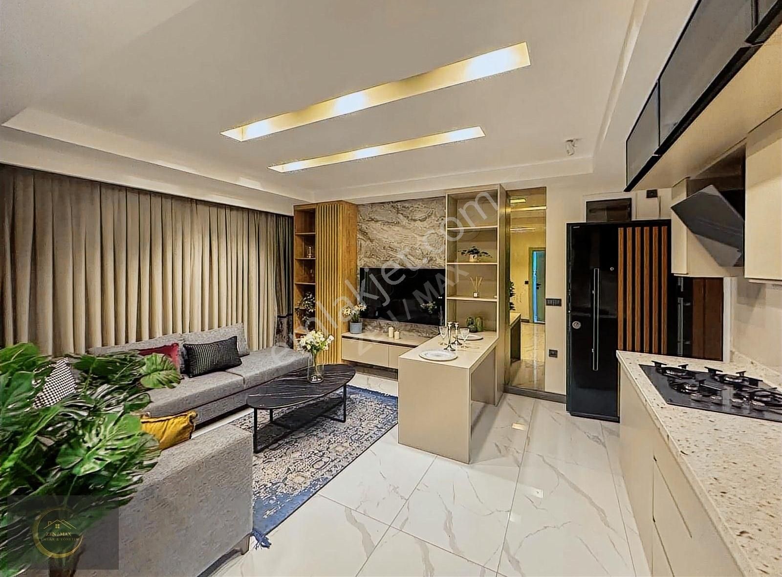 Sarılarda 1+1 Akıllı Rezidans Dairesi/havuz/hamam/sauna/fitness - Görsel 16