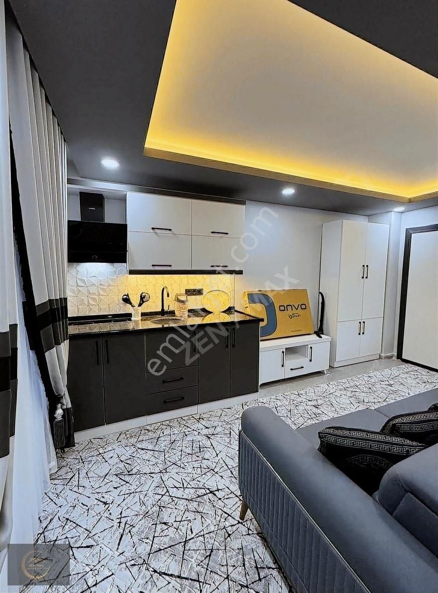 Side'de Site İçinde 1+1 Yenilenmiş Sıfır Satılık Eşyalı Daire - Görsel 4