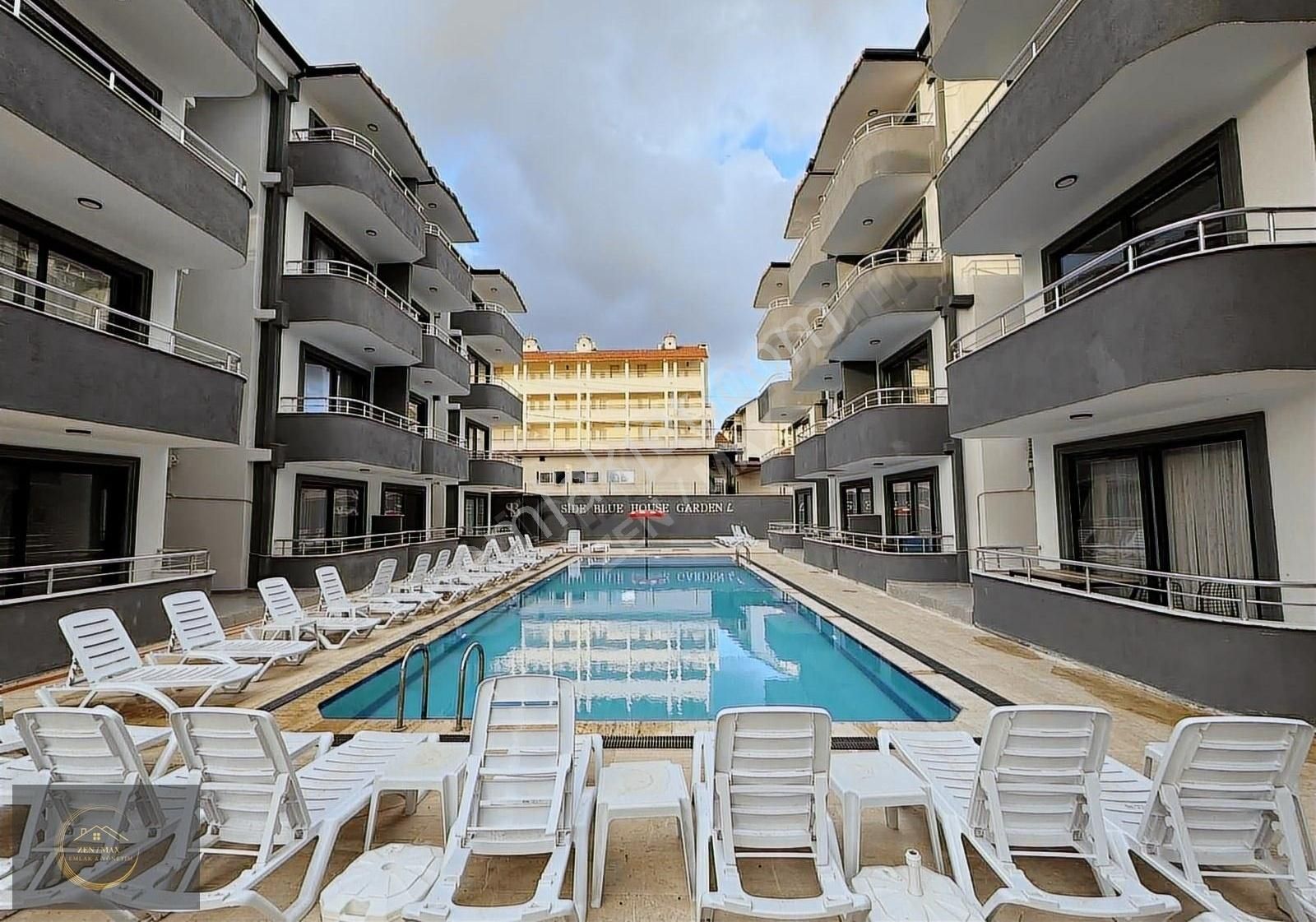 Side'de Site İçinde 1+1 Yenilenmiş Sıfır Satılık Eşyalı Daire - Görsel 12