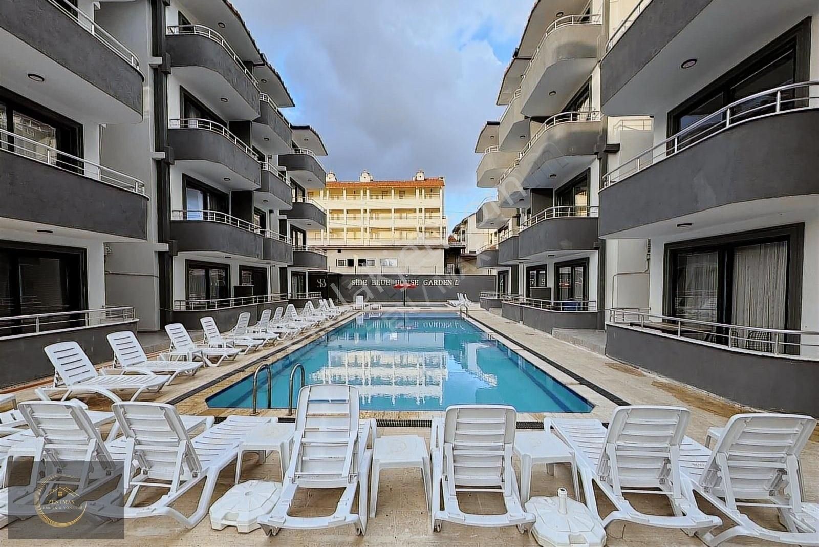 Side'de Site İçi 2+1 Yenilenmiş Havuzlu Eşyalı Amerikan Mutfak - Görsel 4