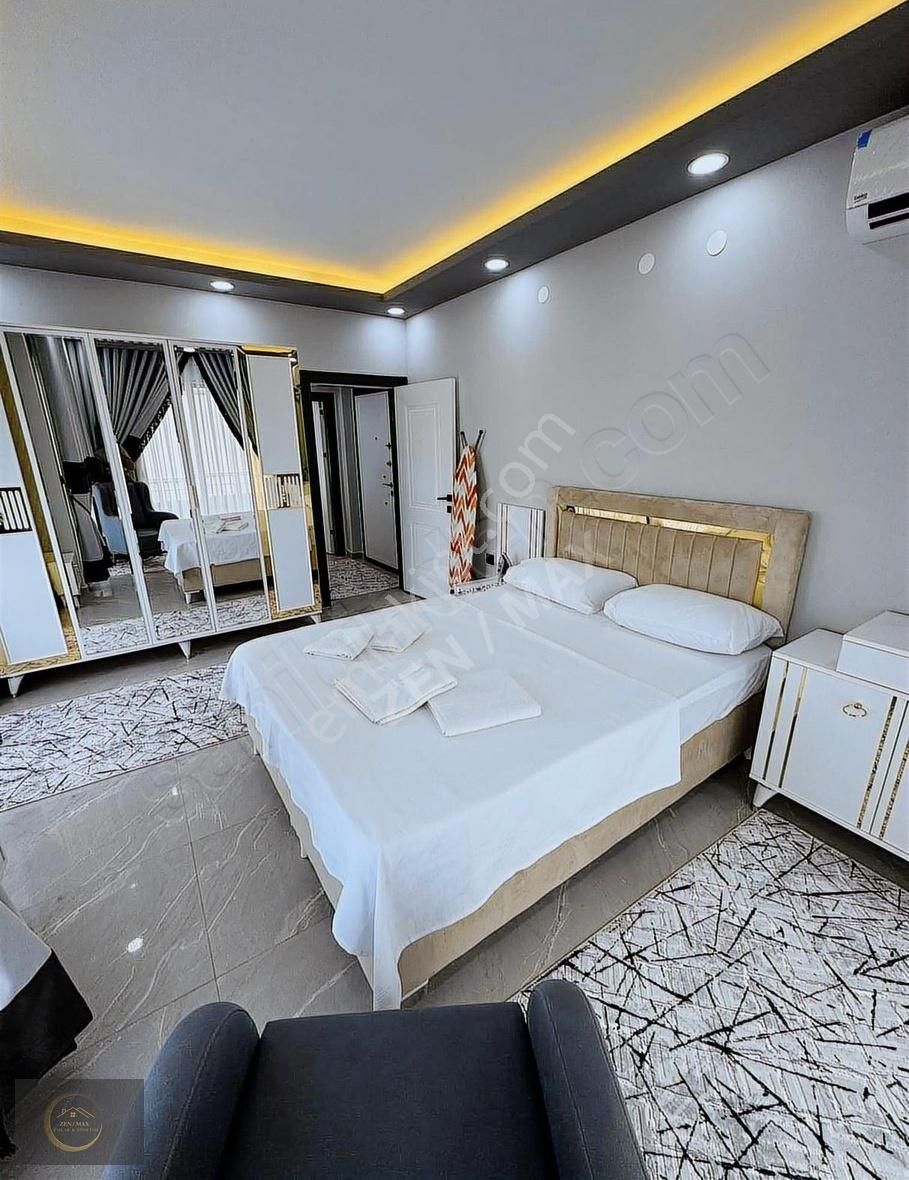 Side'de 1+1 75m² Yenilenmiş / Sıfır Havuzlu Eşyalı Daire - Görsel 11