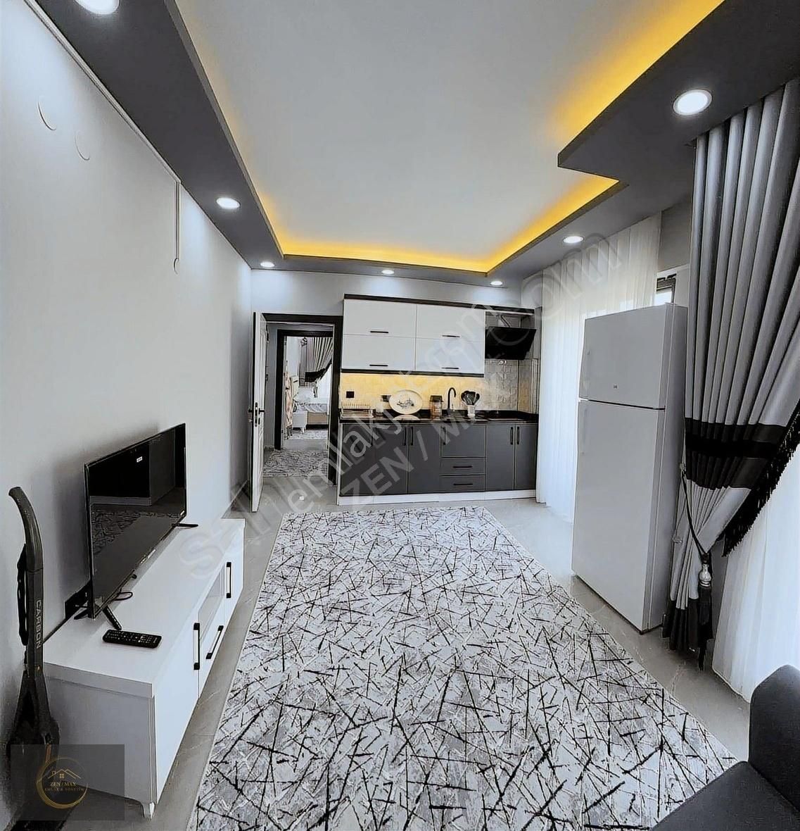 Side'de 1+1 75m² Yenilenmiş / Sıfır Havuzlu Eşyalı Daire - Görsel 4