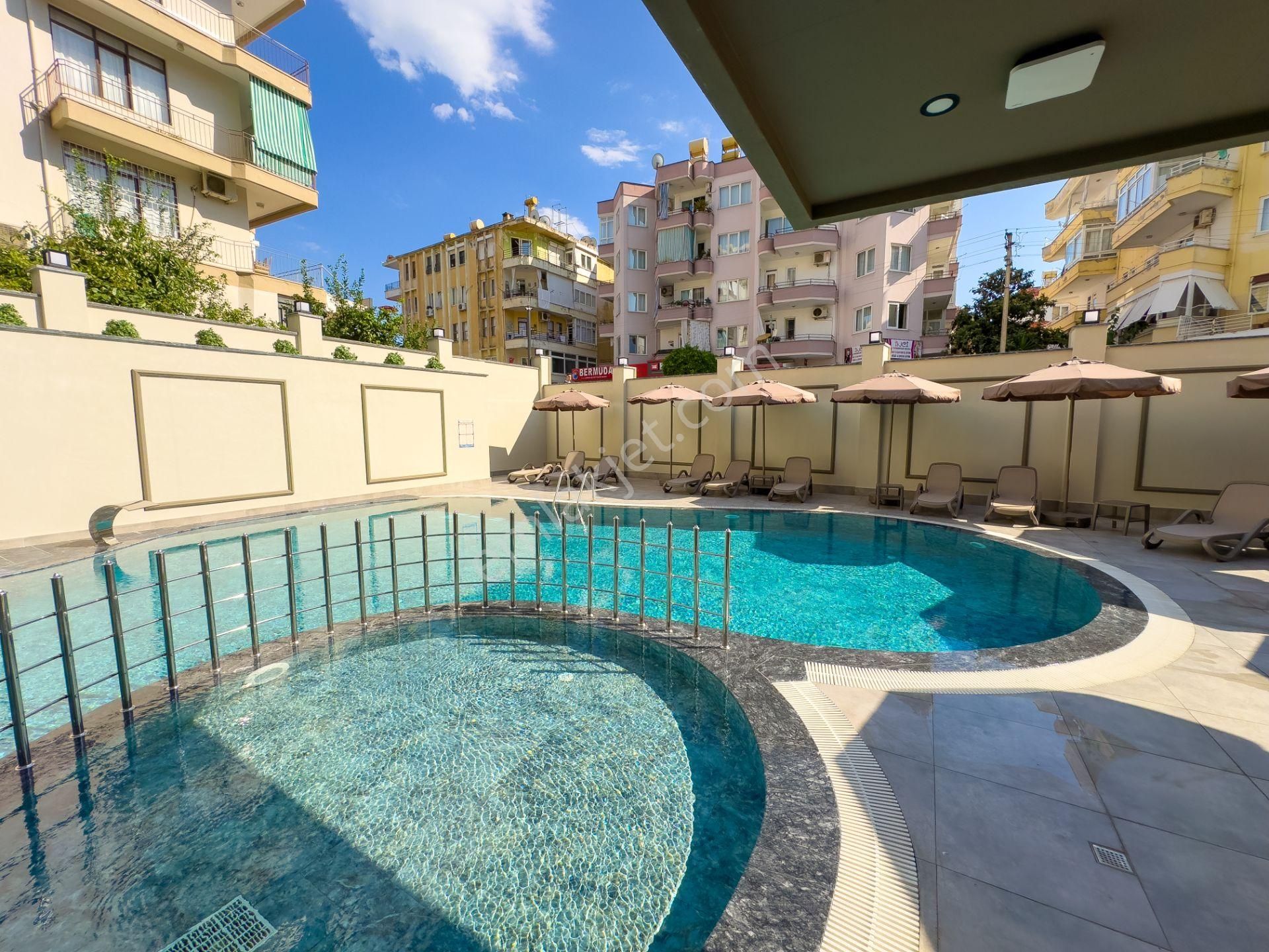 Alanya Cleopatrada Ultra Lüx Özel Dizayn Eşyalı Kiralık Daire - Görsel 28