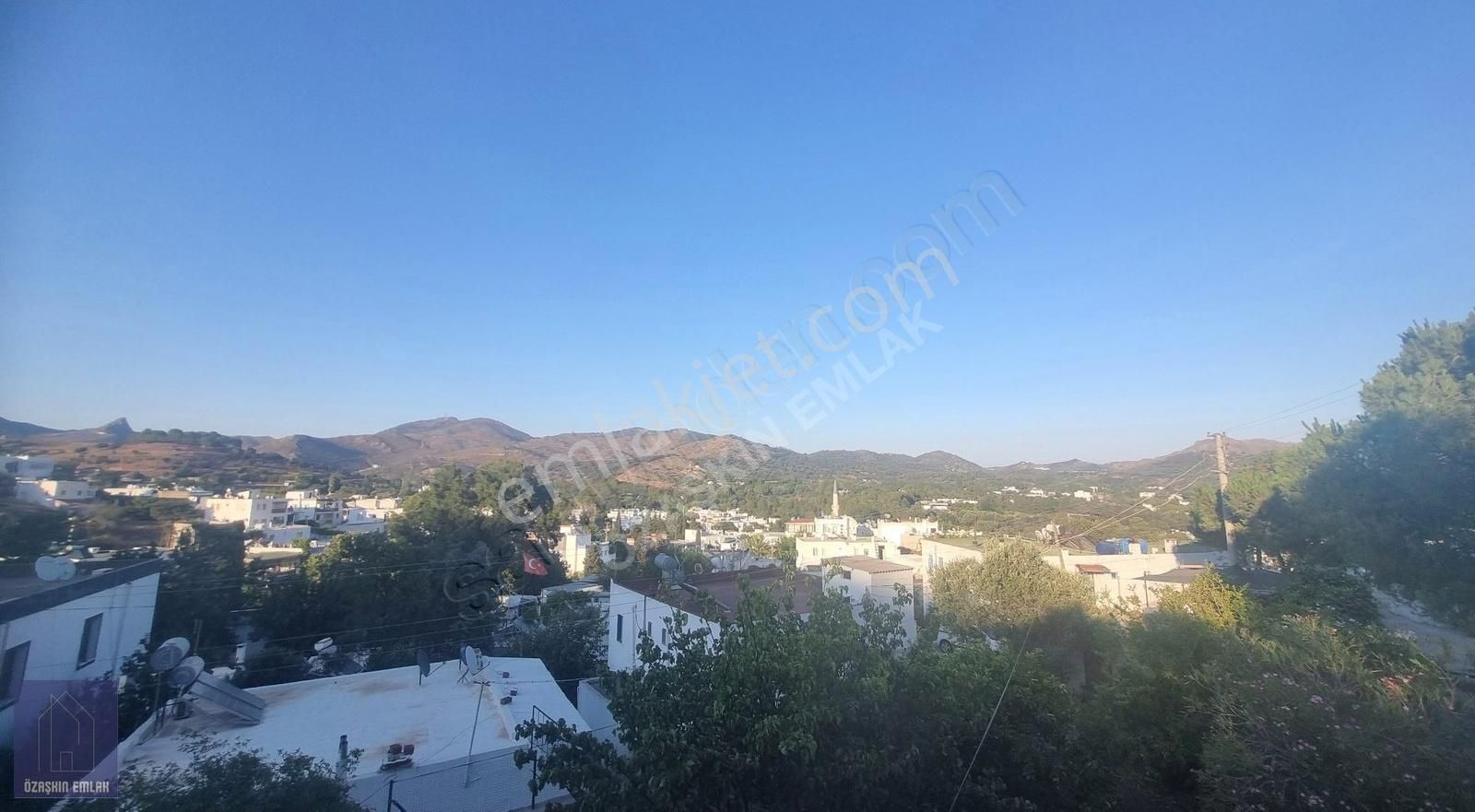 Bodrum Dereköy Merkezinde, Manzaralı Orijinal Taş Ev! - Görsel 9