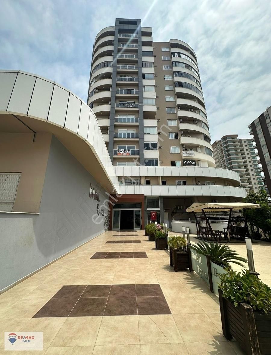Remax Palm'den Mezitli Babil Tower'da 2+1 Kiralık Büro&ofis