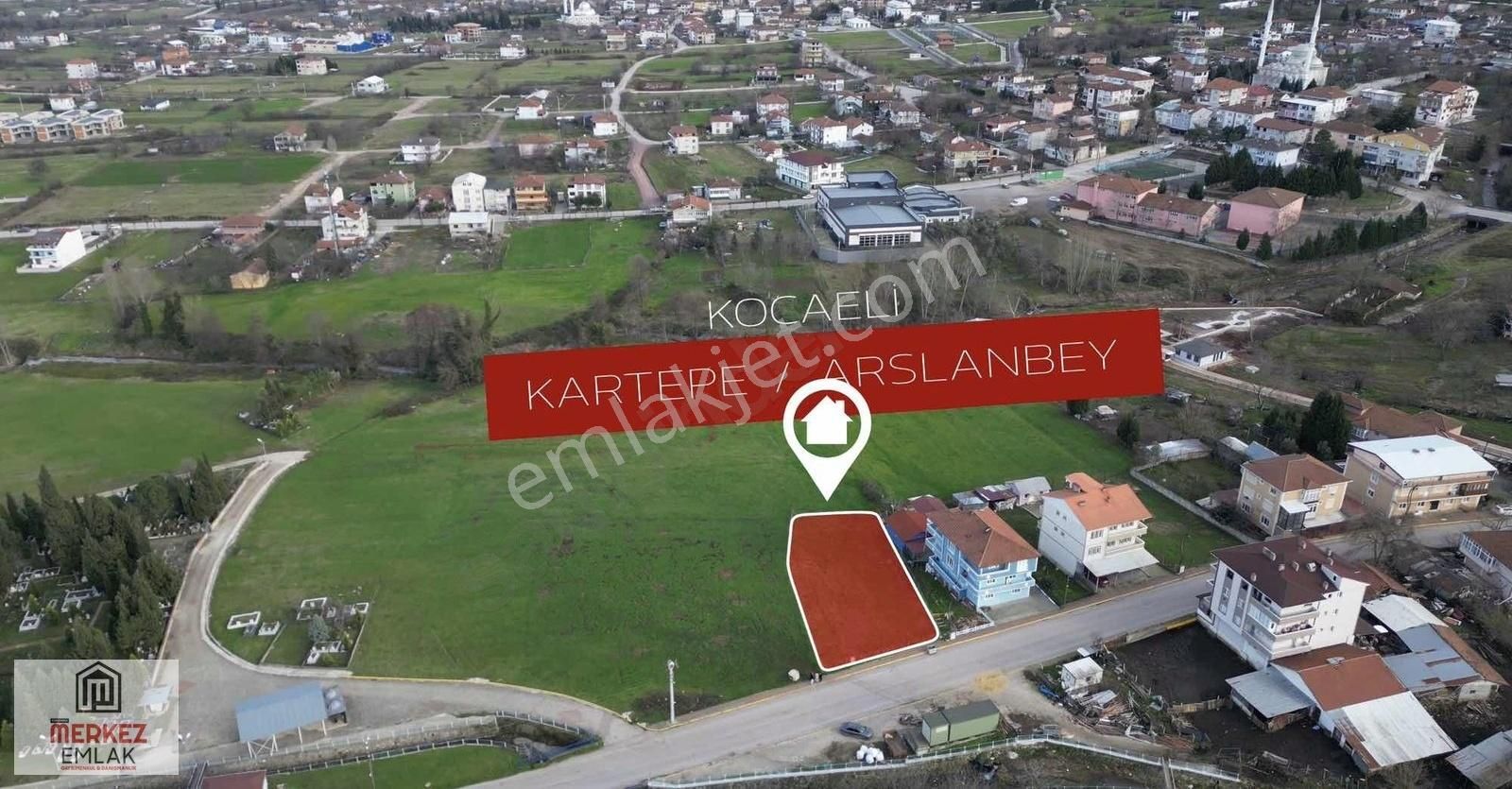 Kartepe Arslanbey'de T3 Ticari İmarlı Satılık Arsa