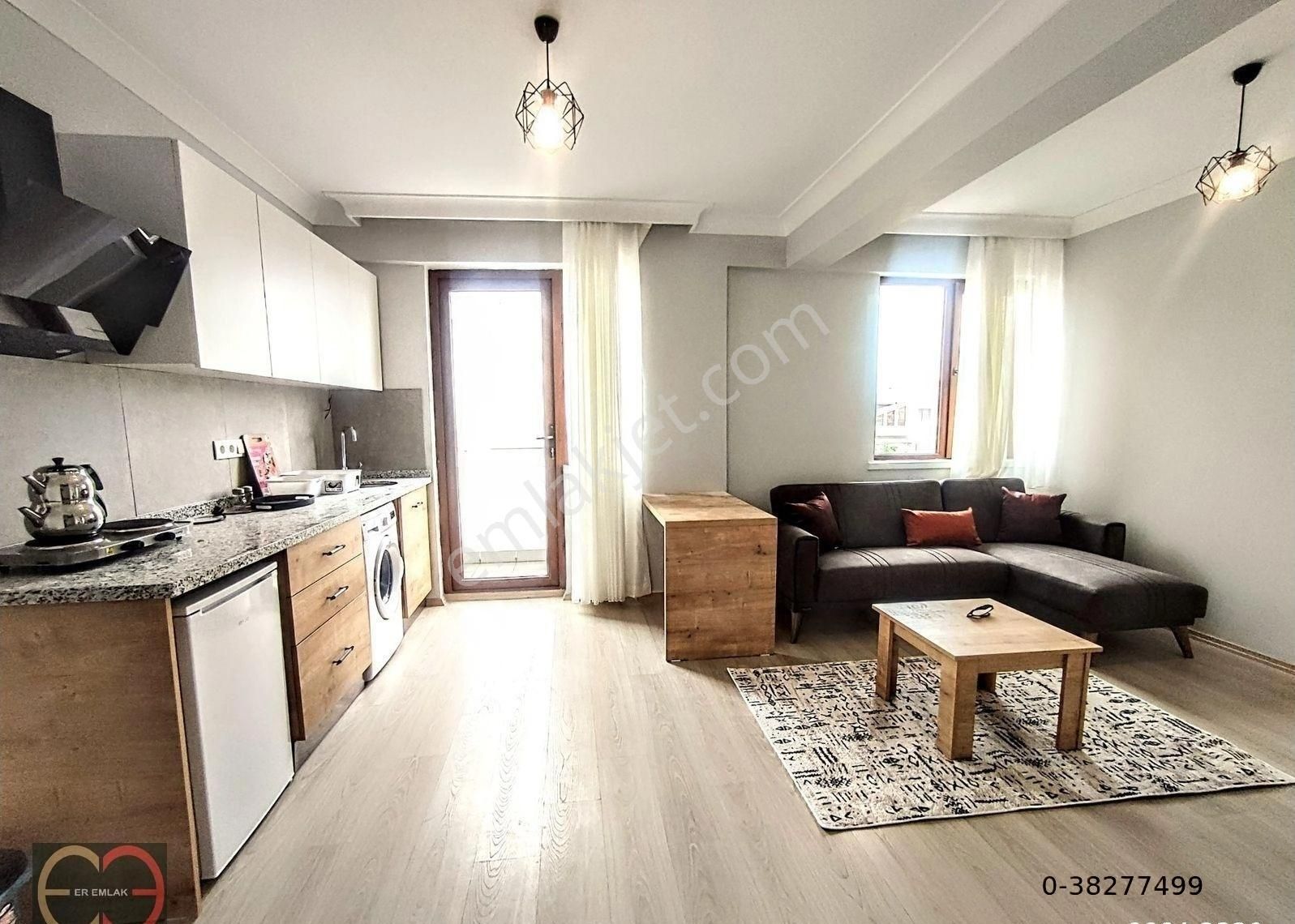 Gazi Mah. Kiralık Yeni Bina,herşey Dahil Eşyalı 1+1 Daire