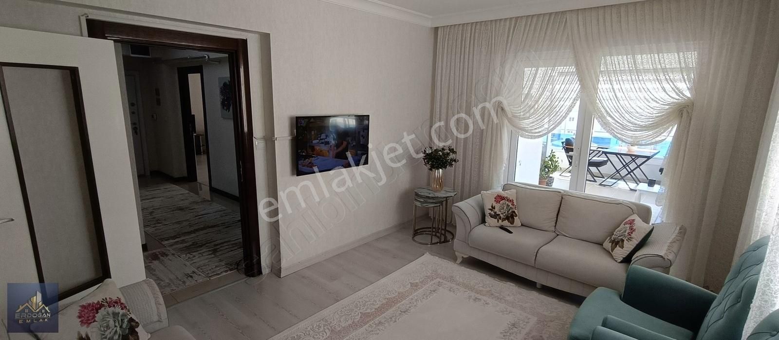 Erdoğan'dan Aksoy Sitesinde 7.katta Full Yapılı 3+1 Site Dairesi