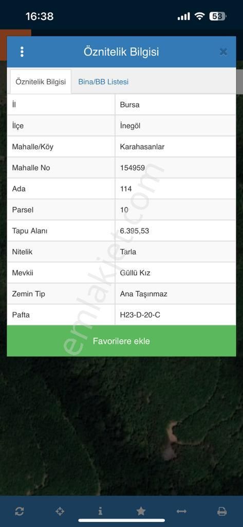 Bursa İneğöl Gelişim Bölgesinde 35 Dönüm - Görsel 6