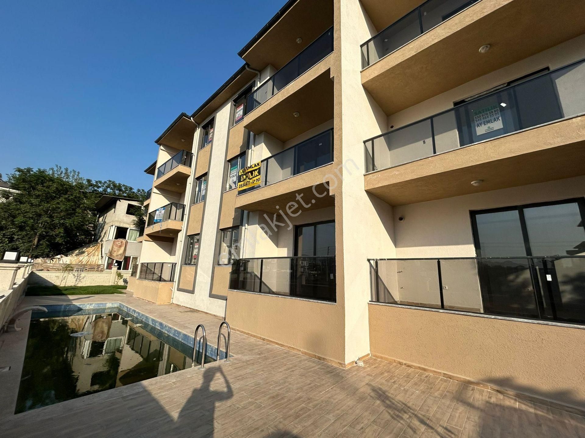 Dalaman Hürriyet Mahallesinde Butik Havuzlu Sitede 1+1 Satılık Daire - Görsel 6