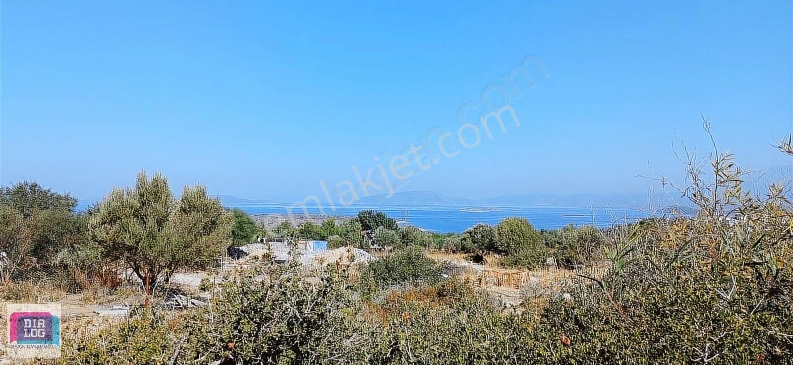Çeşme Germiyan'da Deniz Manzaralı Satılık 602 M2 Tarla - Görsel 13